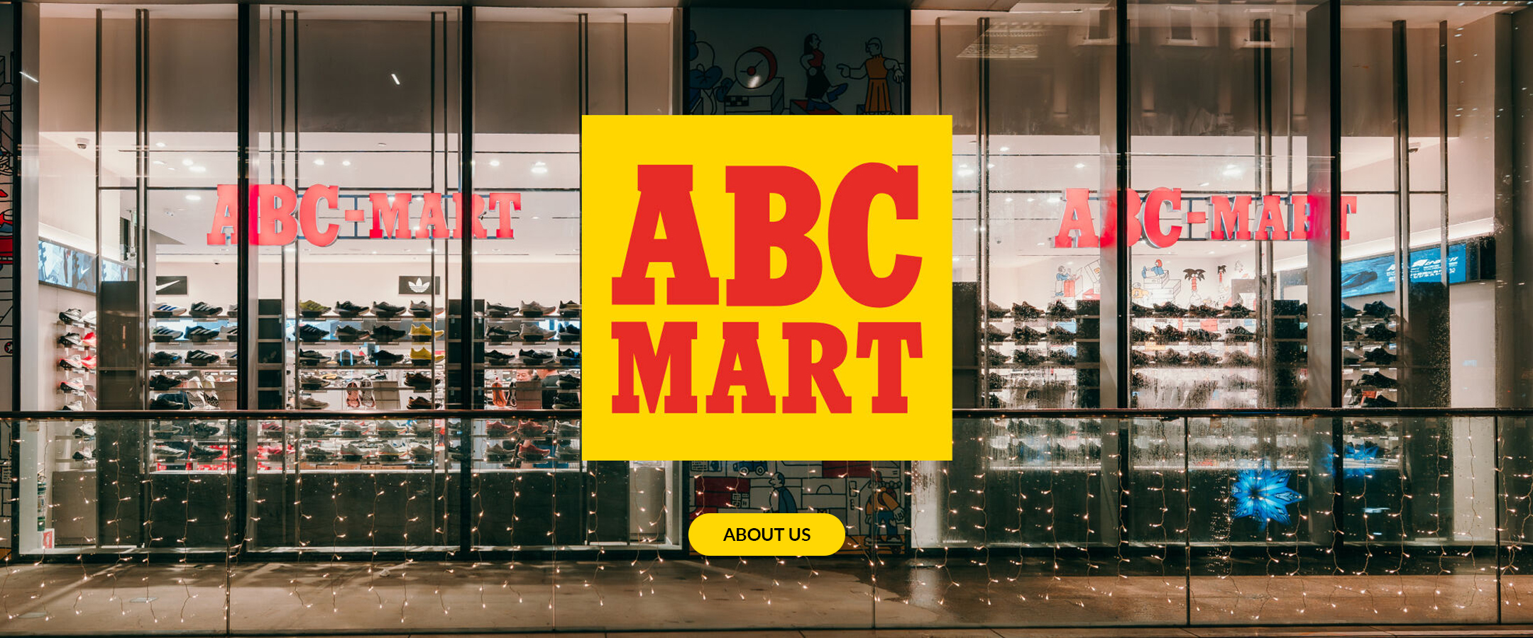 ABC-MART About Us Banner