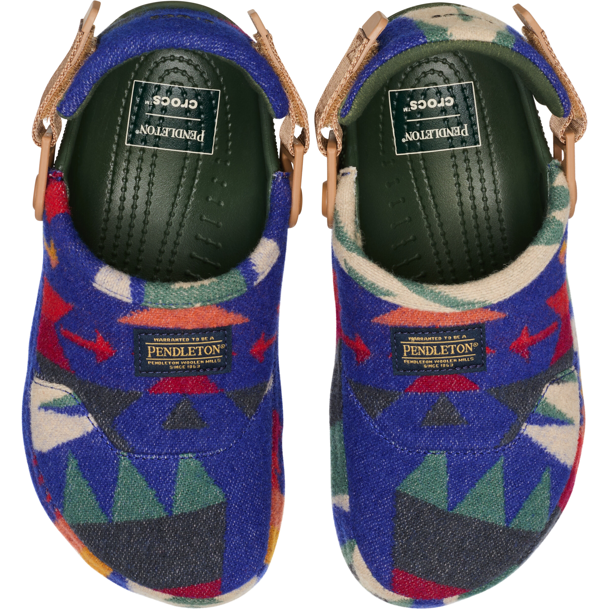 PENDLETON CROCS CRAFTED CLOG MLT image number null