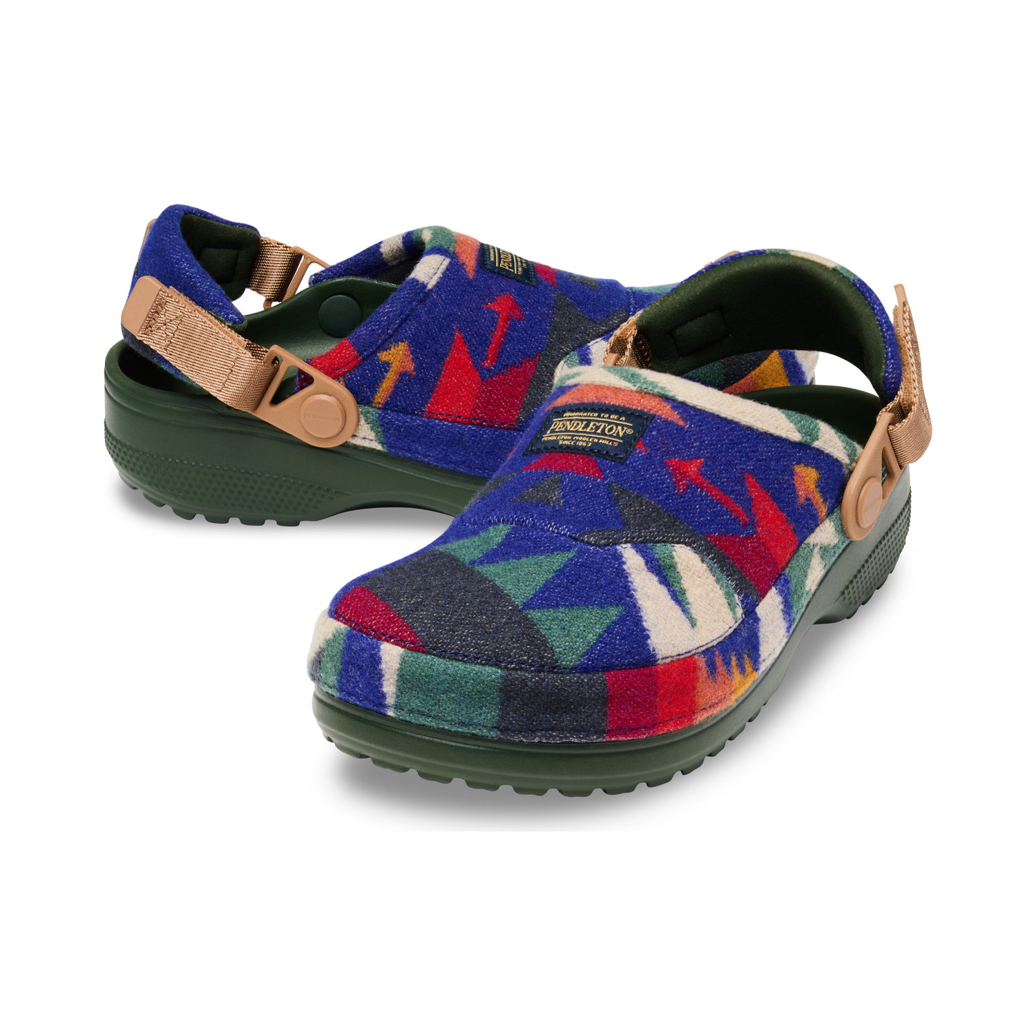 PENDLETON CROCS CRAFTED CLOG MLT image number null