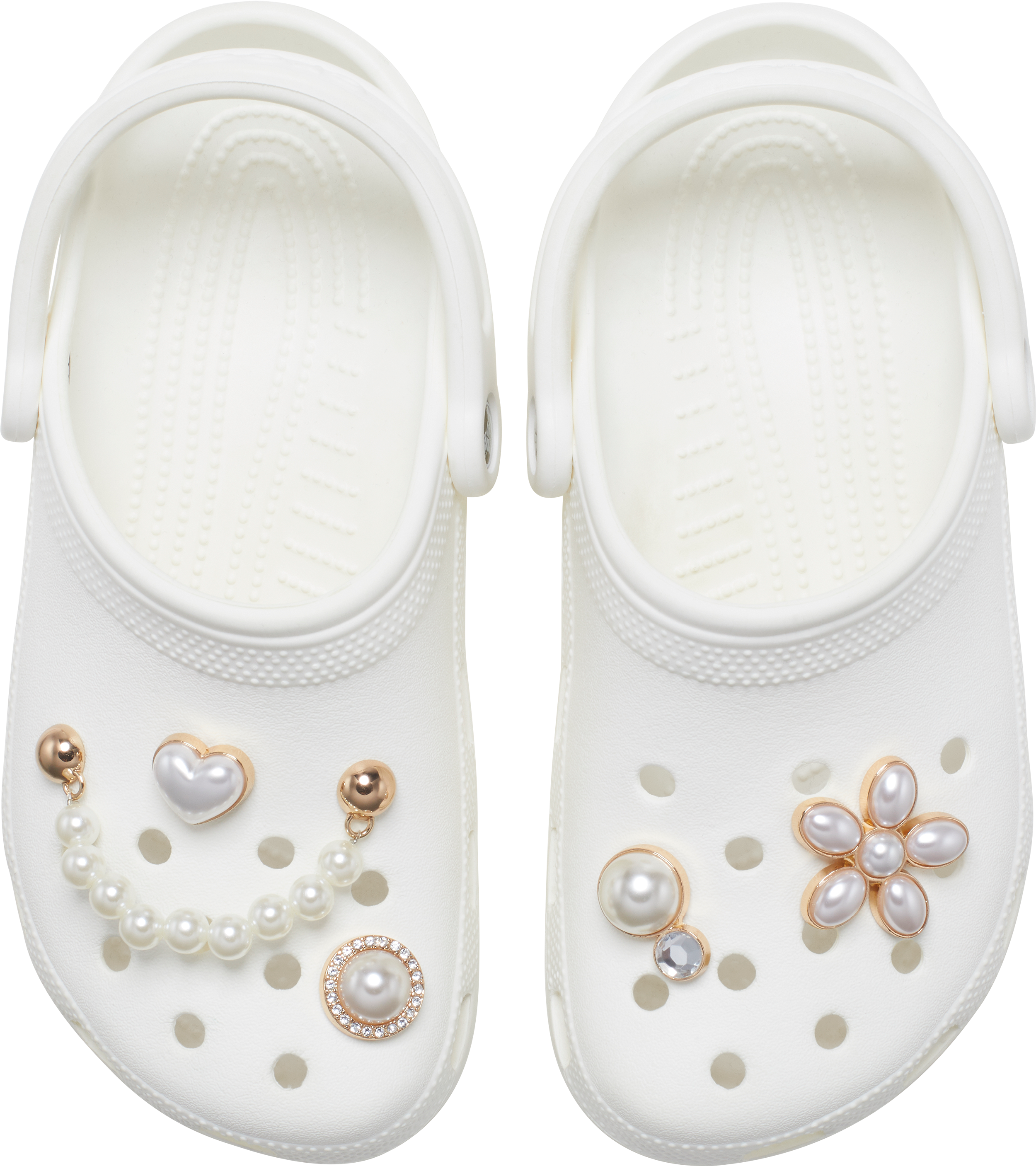 DAINTY PEARL JEWELRY 5 PACK JIBBITZ CHARMS image number null