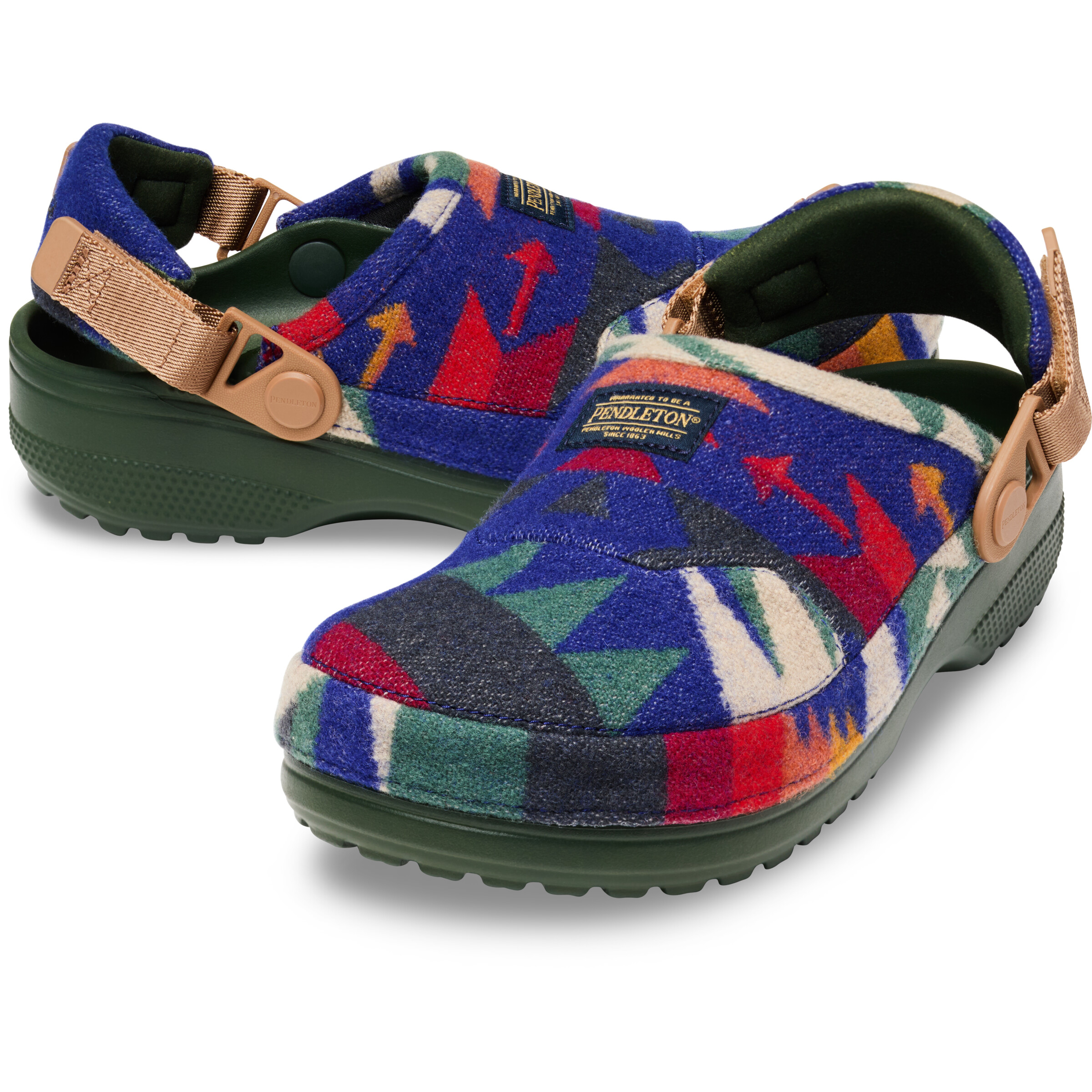 PENDLETON CROCS CRAFTED CLOG MLT image number null