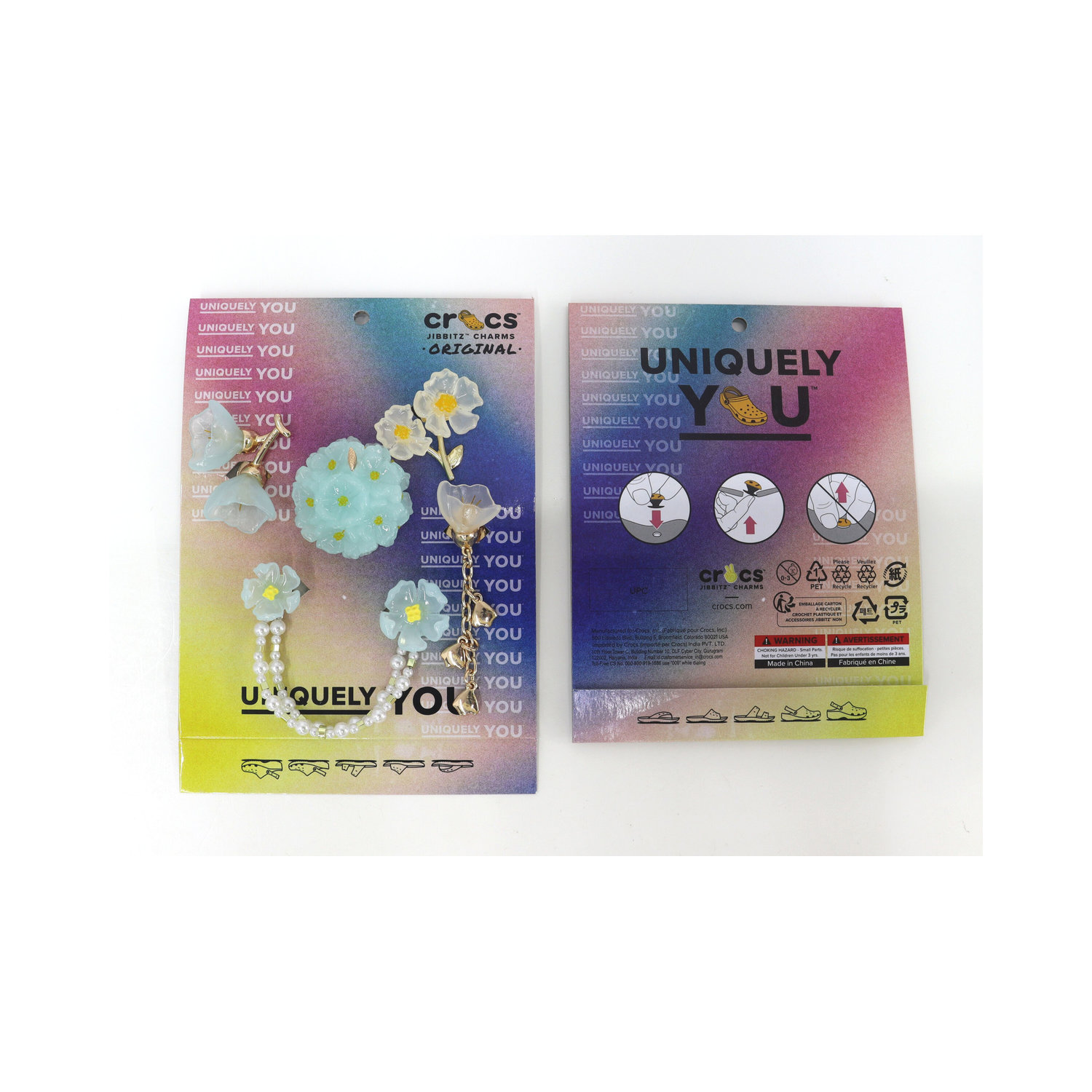 BLUE DAINTY FLORAL 5 PACK image number null