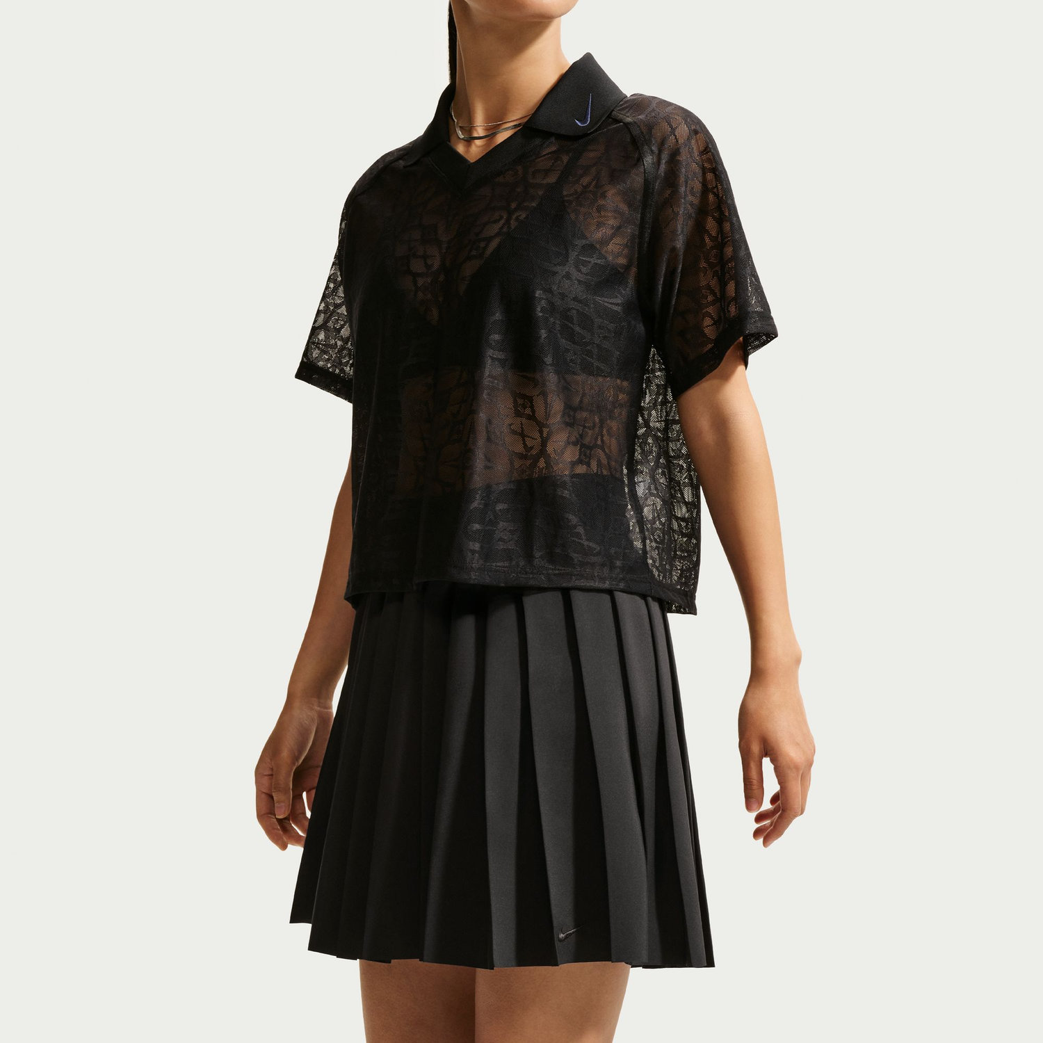 AS W NSW KNIFE PLEAT SKIRT image number null