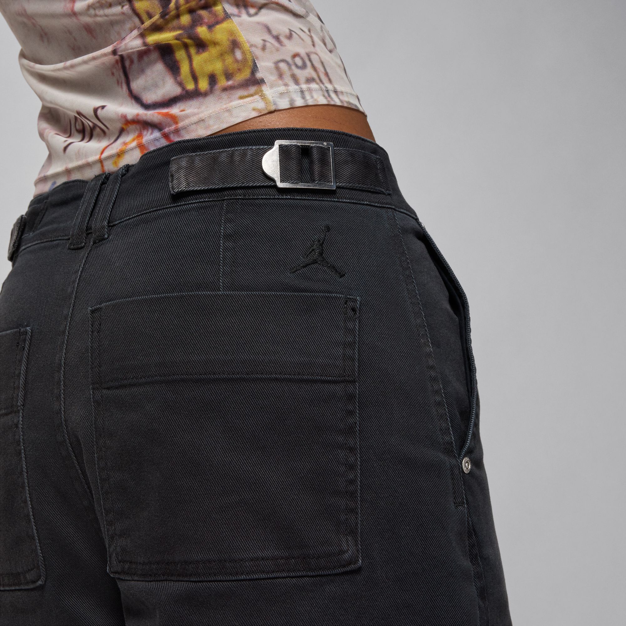 W J FLT BARREL PANT image number null