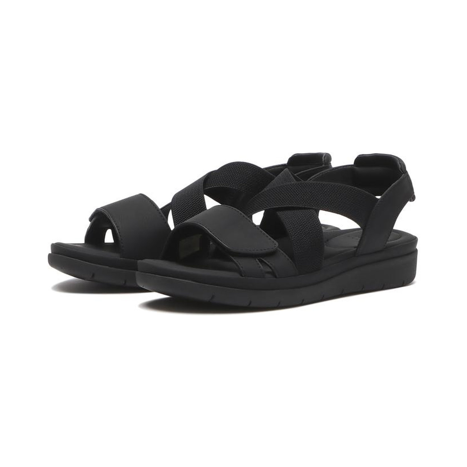 VELCRO CROSS SANDAL image number null