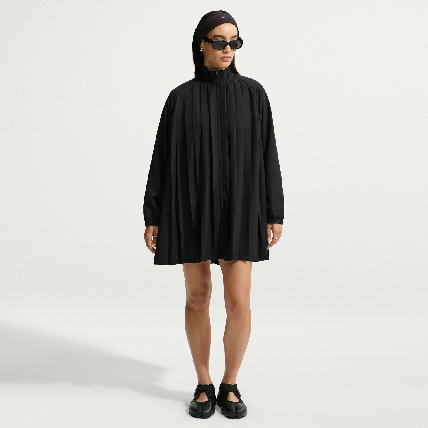 AS W NSW LS PLEATED MINI DRESS