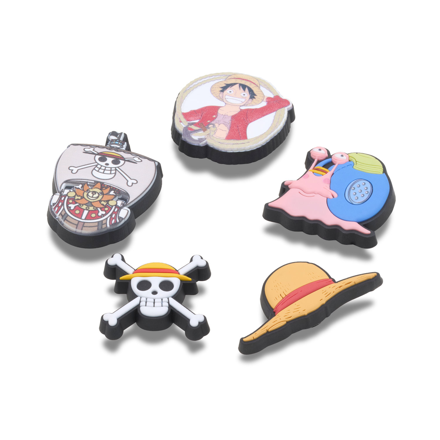 ONE PIECE LUFFY 5PCK image number null